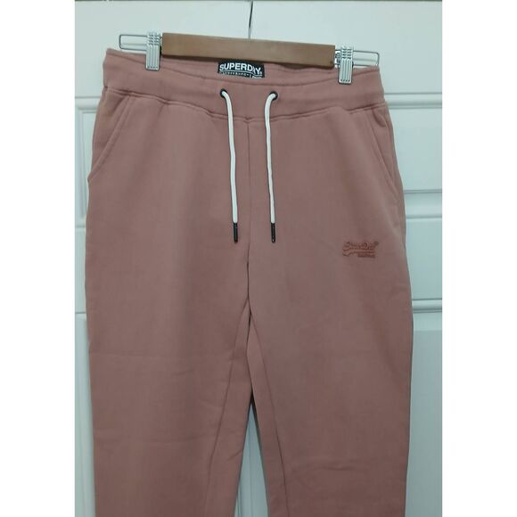 Superdry womens small sweatpants joggers peach blush pink - Picture 2 of 6